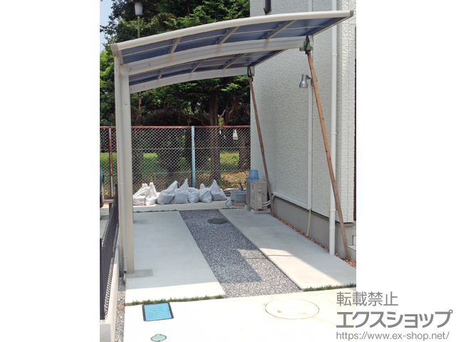千葉県柏市ののカーポート プレシオスポート 積雪〜20cm対応 施工例