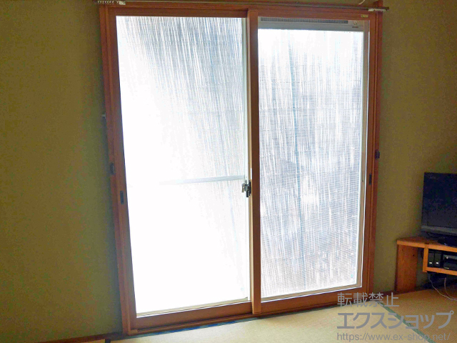 兵庫県三田市のの二重窓（内窓） インプラス ダストバリア仕様 引違い窓 2枚建 施工例