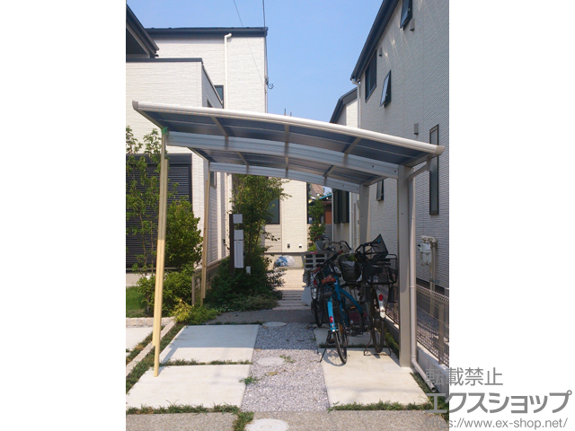 東京都練馬区ののカーポート プレシオスポート 積雪〜20cm対応 施工例
