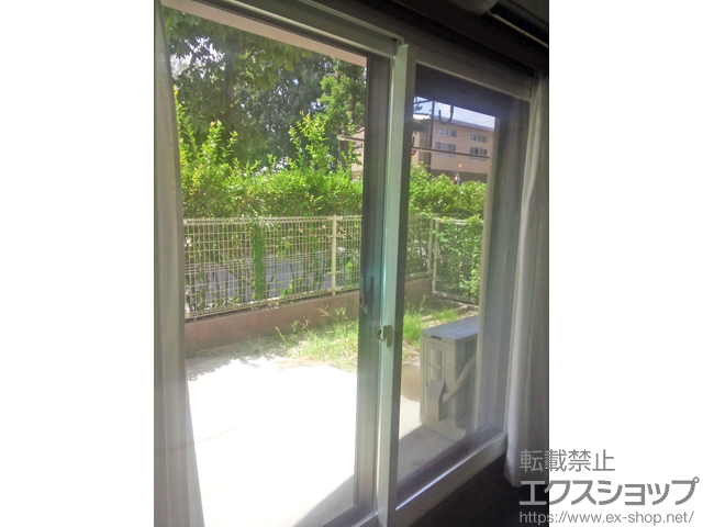 福島県郡山市のの二重窓（内窓） プラメイクEII  引違窓 テラスタイプ 施工例