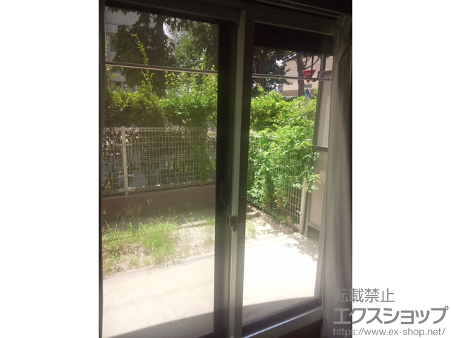 福島県郡山市のの二重窓（内窓） プラメイクEII 引違窓 テラスタイプ 施工例