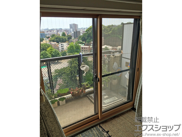 神奈川県横浜市のの二重窓（内窓） インプラス ダストバリア仕様 引違い窓 2枚建 施工例