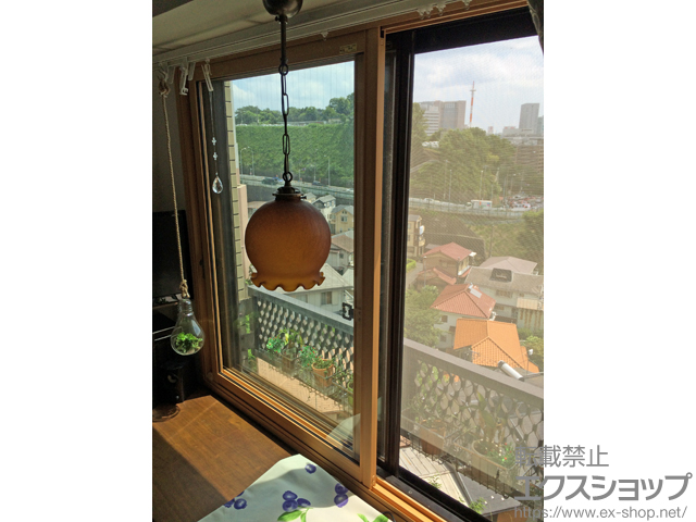 神奈川県横浜市のの二重窓（内窓） インプラス ダストバリア仕様 引違い窓 2枚建 施工例