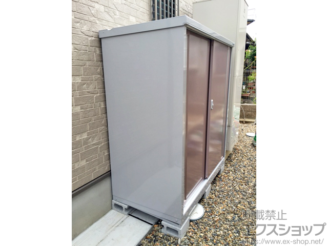 京都府京都市のの物置・屋外倉庫 シンプリー 一般型(MJX-157DP AR) 施工例