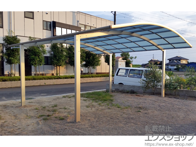 岐阜県各務原市ののカーポート レイナツインポートグラン　積雪〜20cm対応 施工例