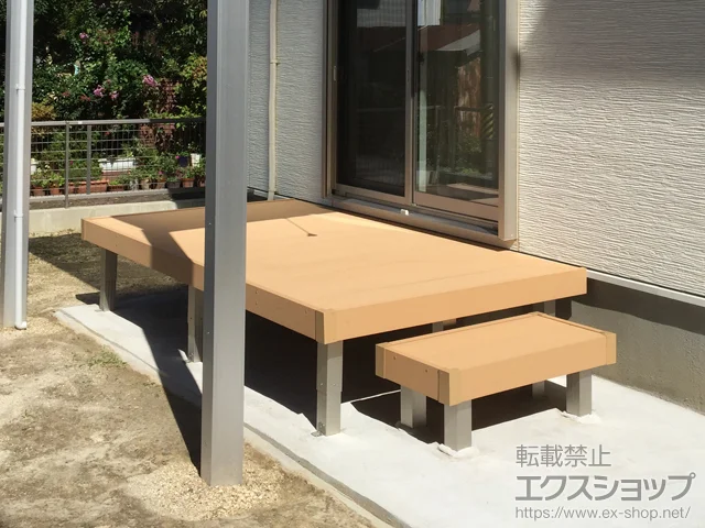 ���m���ɓ�s��YKKAP�̃E�b�h�f�b�L ���E�b�h�f�b�L 200�{�Ɨ������E�b�h�X�e�b�v2�^�~1�� �{�H��