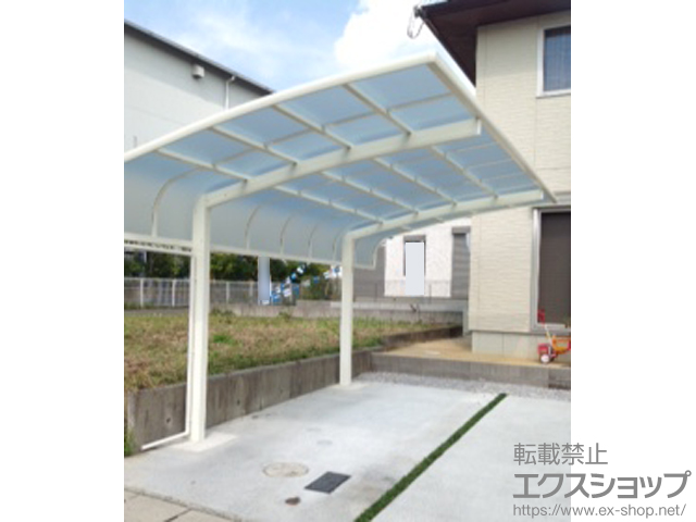 滋賀県大津市ののカーポート レイナキャップポートグラン　積雪〜20cm対応 施工例