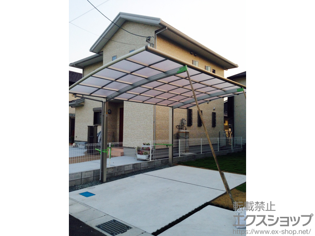 奈良県磯城郡川西町ののカーポート レイナポートグラン　積雪〜20cm対応 施工例