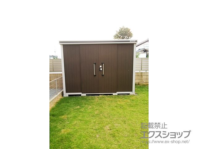 栃木県さくら市のの物置・屋外倉庫 エルモ 一般型 （LMD-2922 ） 施工例