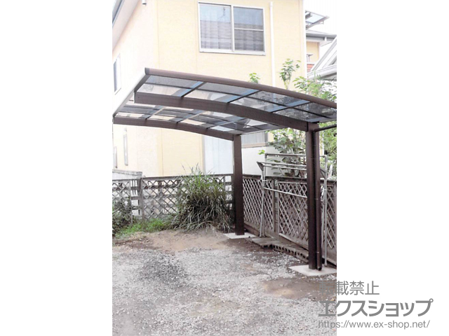 群馬県太田市ののカーポート プレシオスポート 積雪〜20cm対応 施工例