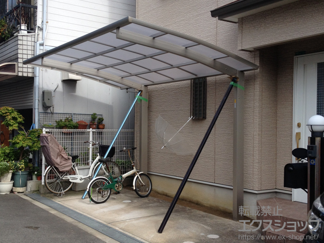大阪府大阪市ののカーポート プレシオスポート 積雪〜20cm対応 施工例
