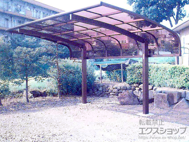 長野県東御市ののカーポート レイナキャップポートグラン　積雪〜20cm対応 施工例