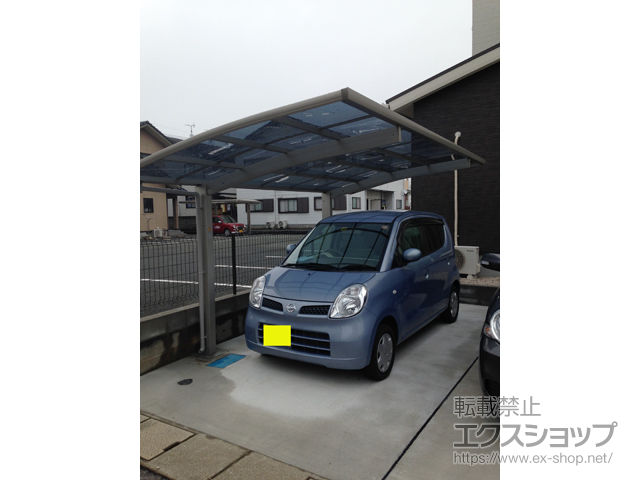 福岡県八女郡広川町ののカーポート プレシオスポート 積雪〜20cm対応 施工例