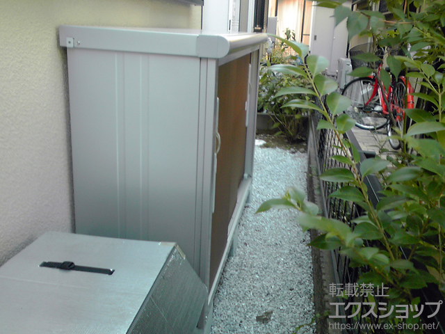 埼玉県さいたま市のの物置・屋外倉庫 エスモ 一般型（ESD-1805YGL WB） 施工例