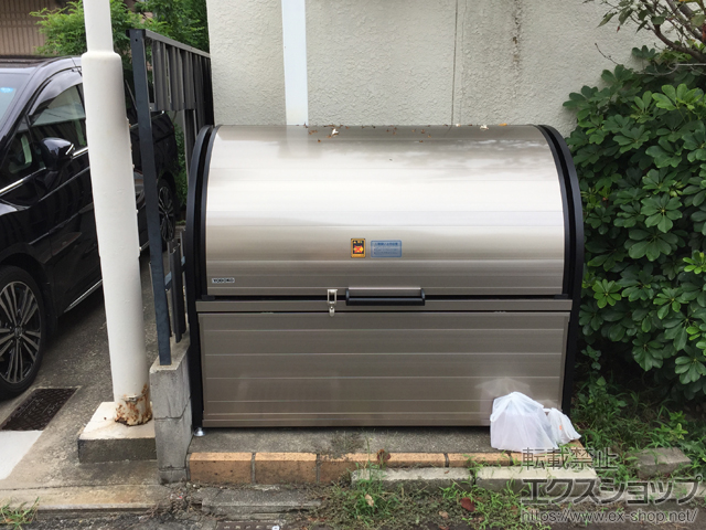 大阪府高石市ののゴミステーション ダストピット Lタイプ(DPLA-1506 725L) 施工例