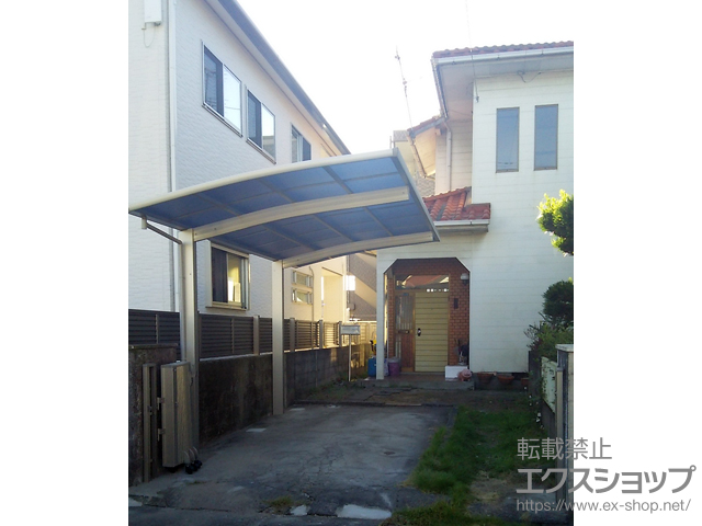 熊本県熊本市ののカーポート プレシオスポート 積雪〜20cm対応 施工例