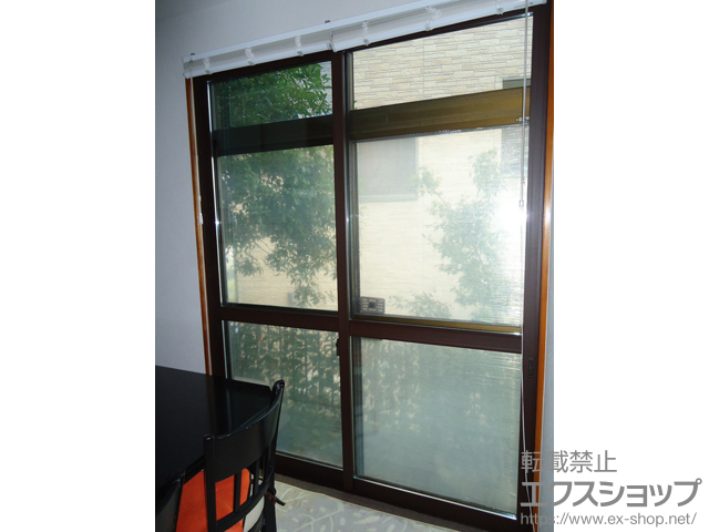 奈良県奈良市のの二重窓（内窓） インプラス ダストバリア仕様 引違い窓 2枚建 施工例