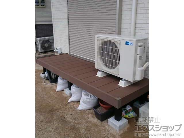 佐賀県鳥栖市ののウッドデッキ リウッドデッキ 200 施工例