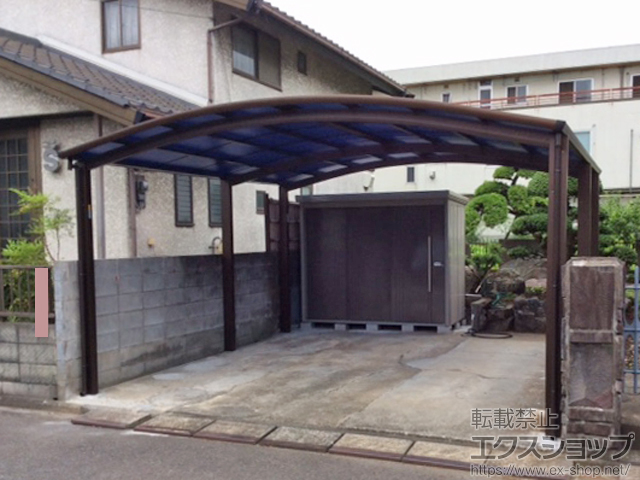 神奈川県厚木市ののカーポート レイナツインポートグラン　積雪〜20cm対応 施工例