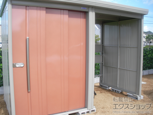 兵庫県姫路市のの物置・屋外倉庫 Mr.ストックマン プラスアルファ（TP-3015） 施工例