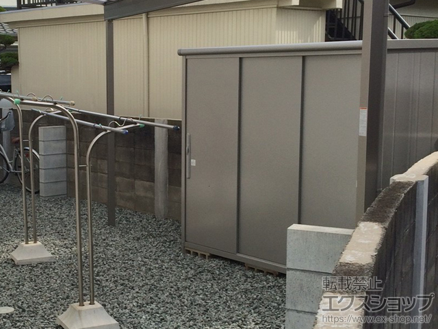 兵庫県姫路市のの物置・屋外倉庫 エスモ 一般型（ESD-2109AG） 施工例