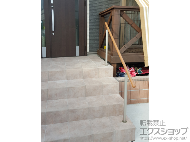 千葉県佐倉市のの手すり パルトナーUDフェンス1型 <自立タイプ> 施工例