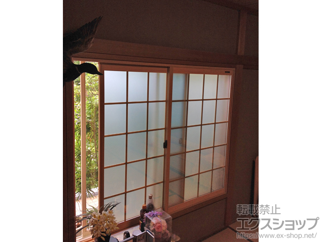 静岡県裾野市のの二重窓（内窓） プラマードU 引違い窓 2枚建 施工例