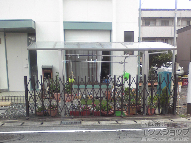 静岡県浜松市ののカーポート プレシオスポート 積雪〜20cm対応＋着脱式補助柱 施工例