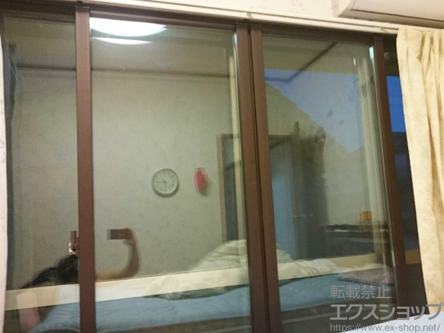 鹿児島県鹿児島市のの二重窓（内窓） インプラス ダストバリア仕様 引違い窓 4枚建 施工例