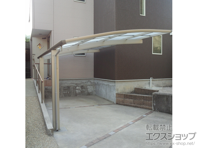 鹿児島県鹿児島市ののカーポート プレシオスポート 積雪〜20cm対応 施工例