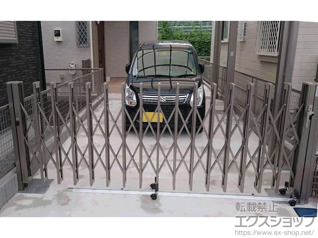 �_�ސ쌧���l�s��LIXIL ���N�V��(TOEX)�̃J�[�Q�[�g �A���V���C��II M�^ A�^�C�v �Z���^�[���[���^�C�v �ЊJ�� 350S �{�H��