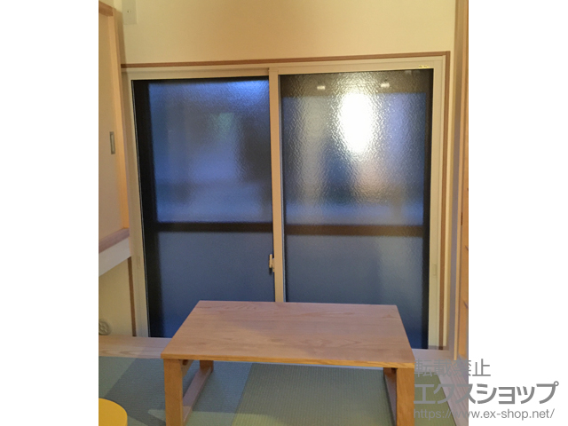 埼玉県鶴ヶ島市のの二重窓（内窓） インプラス ダストバリア仕様 引違い窓 2枚建 施工例