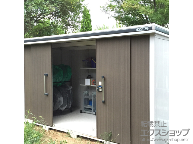 岐阜県多治見市のの物置・屋外倉庫 エルモ 一般型 3620×1870×2118 施工例