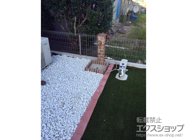 愛知県半田市のの立水栓・ガーデンシンク ネオキャスティ 施工例