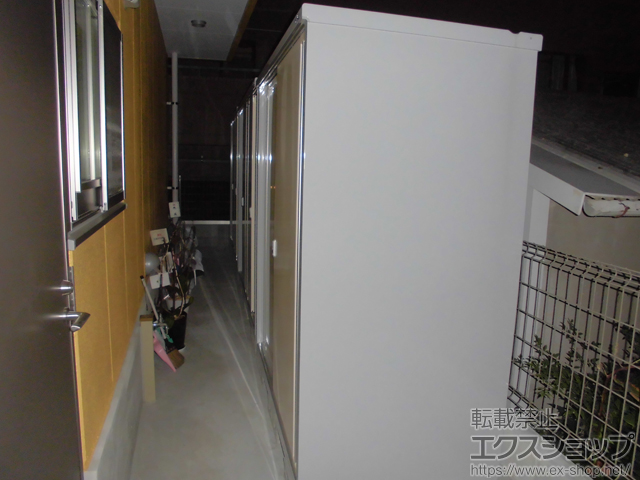 広島県広島市のの物置・屋外倉庫 シンプリー 一般型(MJX-179E) 施工例