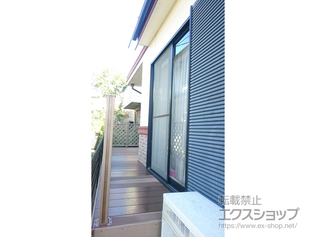 神奈川県鎌倉市ののウッドデッキ 樹ら楽ステージ＋樹ら楽ステージ用 ウッドパーティション 施工例