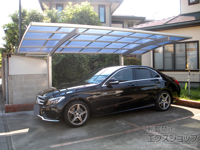 茨城県敷郡阿見町ののカーポート プレシオスポート 積雪〜20cm対応 施工例