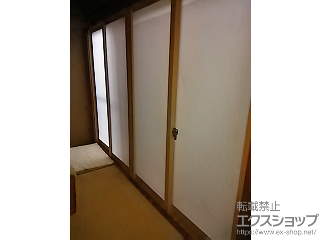 静岡県沼津市のの二重窓（内窓） インプラス ダストバリア仕様 引違い窓 4枚建 施工例