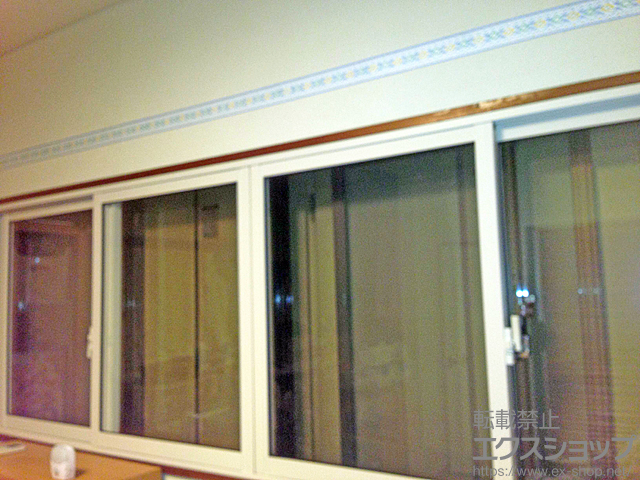 東京都世田谷区のの二重窓（内窓） インプラス ダストバリア仕様 引違い窓 4枚建 施工例
