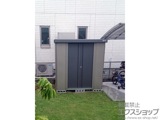 岡山県倉敷市のの物置・屋外倉庫 エスケーセブン SK7-70 一般型（SK7-70） 施工例