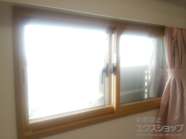 東京都豊島区のの二重窓（内窓） インプラス ダストバリア仕様 引違い窓 2枚建 施工例