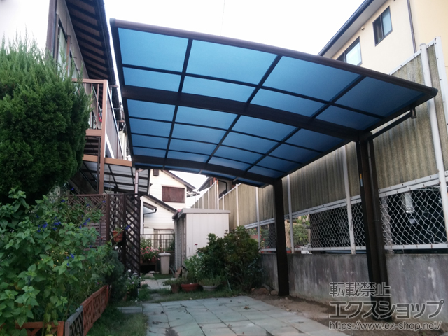 愛知県知多郡東浦町ののカーポート プレシオスポート 積雪〜20cm対応 施工例