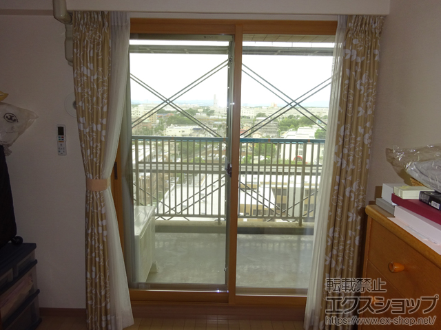 神奈川県藤沢市のの二重窓（内窓） プラマードU 引違い窓 2枚建 施工例