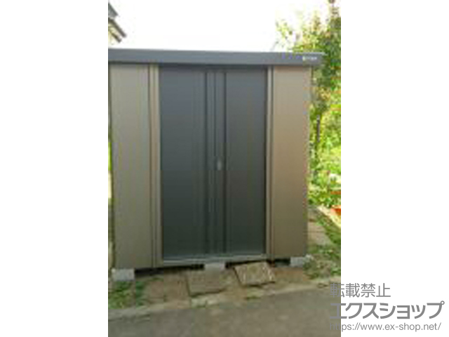 長野県岡谷市のの物置・屋外倉庫 エスケーセブン SK7S-70 多雪型 (SK7S-70)＋エスケーセブン オプション 施工例