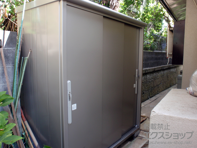 神奈川県横須賀市のの物置・屋外倉庫 エスモ 一般型 (ESD-1809AGL) 施工例