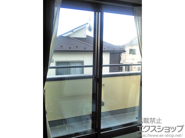 神奈川県横浜市のの二重窓（内窓） プラマードU 引違い窓 2枚建 施工例