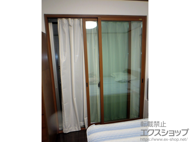 東京都杉並区のの二重窓（内窓） インプラス ダストバリア仕様 開き窓 外観左吊元 施工例