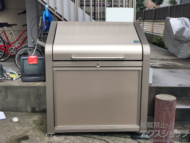 東京都目黒区ののゴミステーション ダスティンG ボックススリムタイプ 目隠しタイプ 施工例