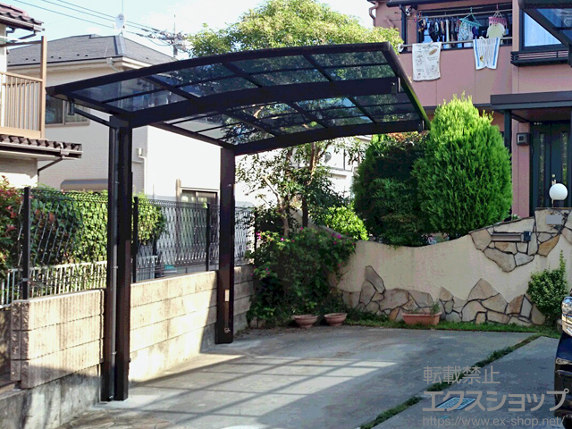 埼玉県さいたま市ののカーポート プレシオスポート 積雪〜20cm対応 施工例