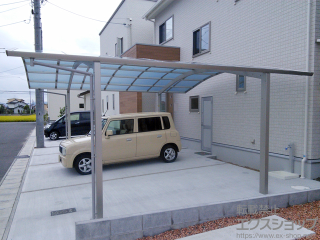 島根県出雲市ののカーポート レイナツインポートグラン　積雪〜20cm対応 施工例